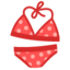 Bikini emoji, Google design