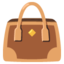 Handbag emoji, Google design