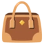 Handbag emoji on Android