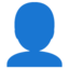 Bust in Silhouette emoji, Google design