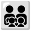 Family Man, Man, Girl, Boy emoji, Google design