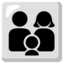 Family Man, Woman, Boy emoji as drawn by Android