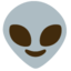 Download Alien emoji, Google style