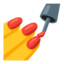 Nail Polish emoji, Google design