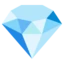 Gem Stone emoji, Google design