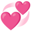 Revolving Hearts on Google