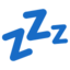 Zzz emoji, Google design