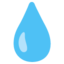 Droplet emoji on Android