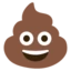 Pile of Poo emoji, Google design