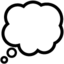 Thought Balloon emoji, Google design