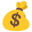 Download Money Bag emoji, Google style