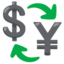 Download Currency Exchange emoji, Google style