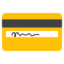 Credit Card emoji, Google design