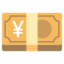 Yen Banknote emoji, Google design