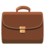 Briefcase emoji, Google design