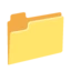 File Folder emoji, Google design