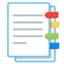 Bookmark Tabs emoji, Google design