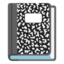 Download Notebook emoji, Google style