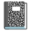 Notebook emoji, Google design