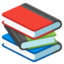 Download Books emoji, Google style