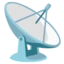 Satellite Antenna emoji, Google design
