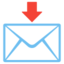 Envelope with Arrow emoji, Google design