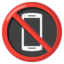 Download No Mobile Phones emoji, Google style
