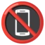 No Mobile Phones emoji on Android