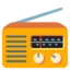 Radio emoji, Google design
