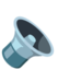Speaker Low Volume emoji, Google design