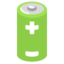 Battery emoji, Google design