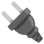 Electric Plug emoji, Google design