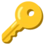 Key emoji, Google design