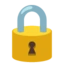 Locked emoji, Google design