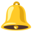 Bell emoji, Google design