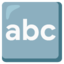 Download Input Latin Letters emoji, Google style