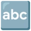 Input Latin Letters emoji, Google design