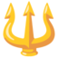 Download Trident Emblem emoji, Google style