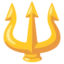 Trident Emblem emoji on Android