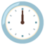 Twelve O’clock emoji, Google design