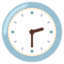 Two-thirty emoji, Google design