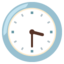 Three-thirty emoji, Google design