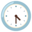 Four-thirty emoji, Google design