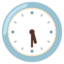 Five-thirty emoji, Google design