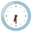 Six-thirty emoji, Google design