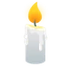 Candle emoji, Google design