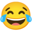 Face with Tears of Joy on Google