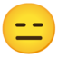 Download Expressionless Face emoji, Google style