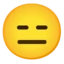Expressionless Face emoji on Android