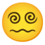 Download Face With Spiral Eyes emoji, Google style